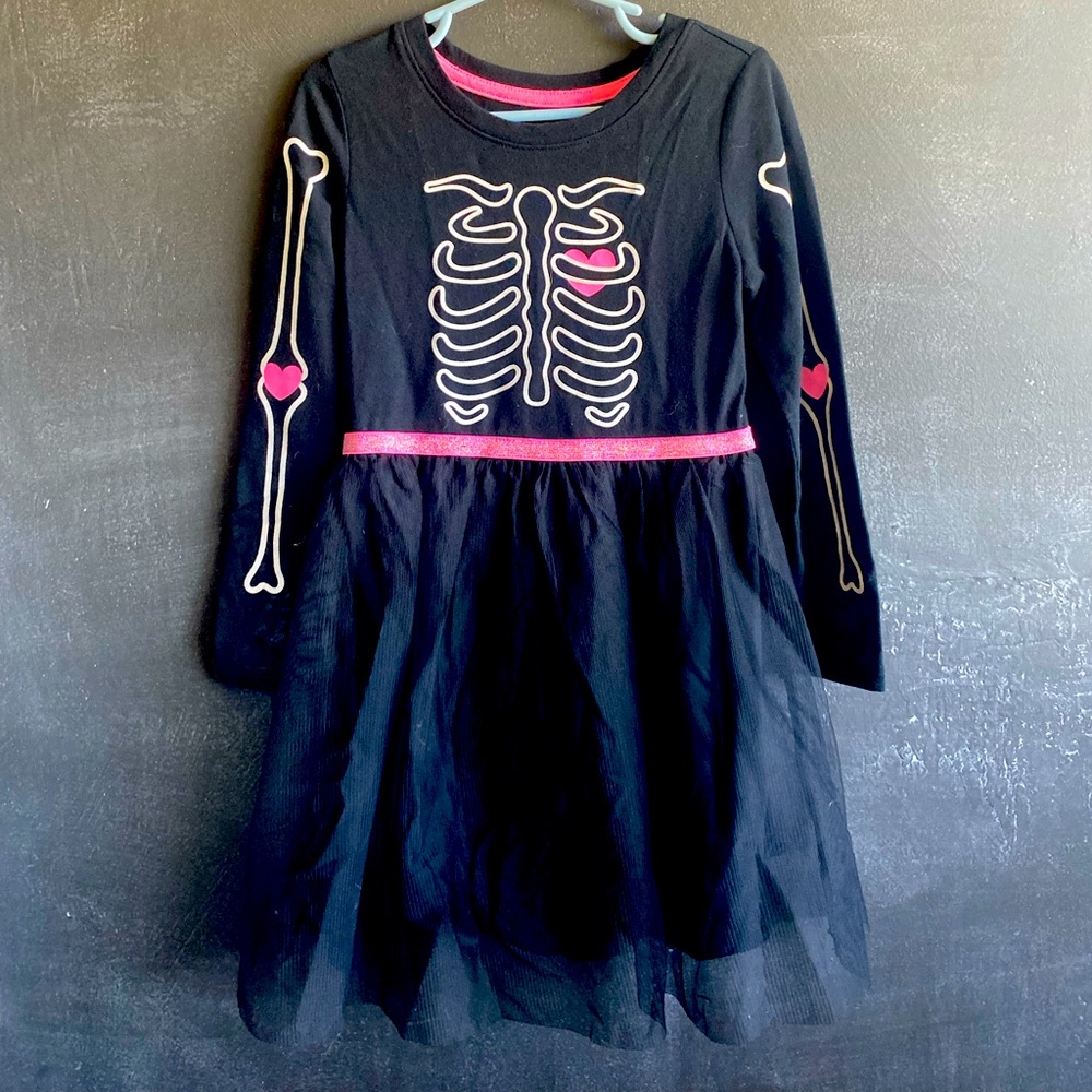 black Skelton Dress